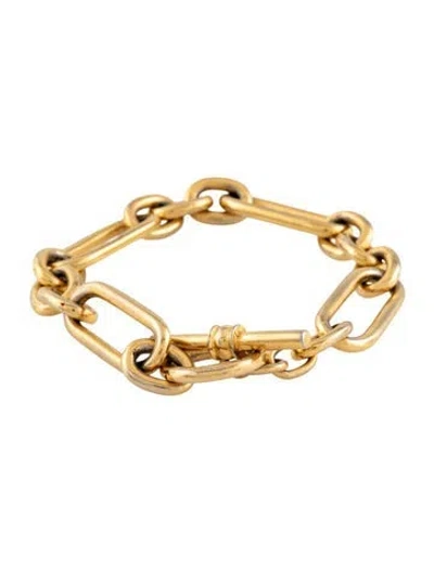 Pre-owned Ben-amun Donia Link Bracelet, 7" In Multi