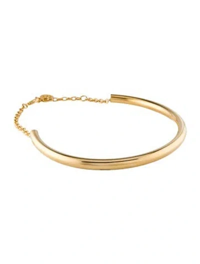Pre-owned Ben-amun Georgina Choker Necklace, 14" In Multicolor