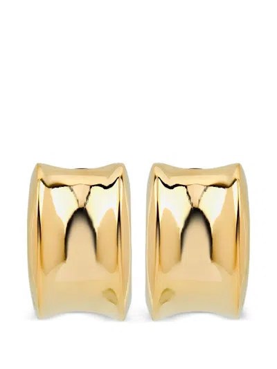 Ben-amun Polished Clip-on Earrings In Gold