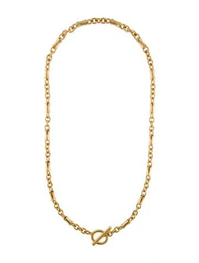 Pre-owned Ben-amun Toggle Chain Necklace, 28.5" In Multi