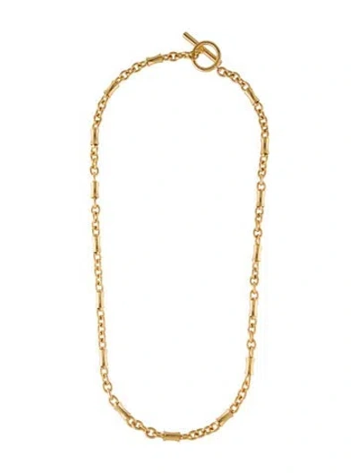 Pre-owned Ben-amun Toggle Chain Necklace, 29" In Multi