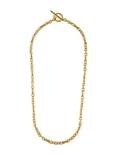 Pre-owned Ben-amun Toggle Chain Necklace, 29" In Multi
