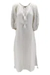 Benaras Dresses White