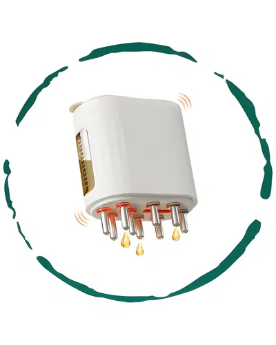 Benat Unisex Electric Oil Applicator Scalp Massager 2-in-1 In Transparent