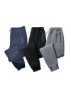 Benben 3 Pack Mens Ultra Soft Joggers In Navy/charcoal/black