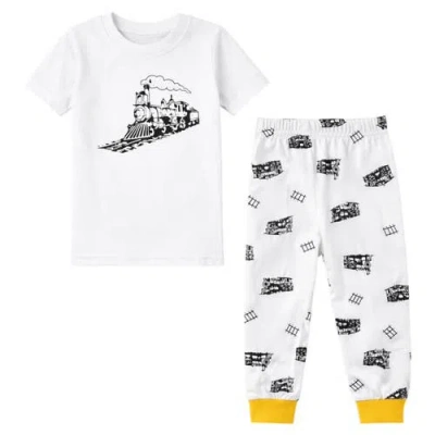 Benben Kids'  Boys Short Sleeve Pajamas Set In Multi