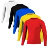 Benben Compression Shirt T-shirt Gym Tops Long Sleeve Moisture-wicking Cool Tek In Red