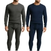 Benben Mens 2 Pack Thermal Set 4 Piece Top And Bottom Full Sets In Multi