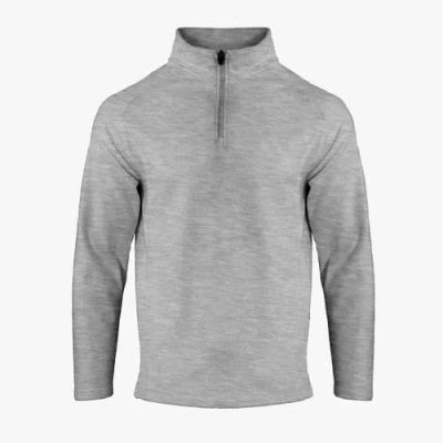 Benben Quater Zip 1/4 With Standup Collar Fleece In Blue