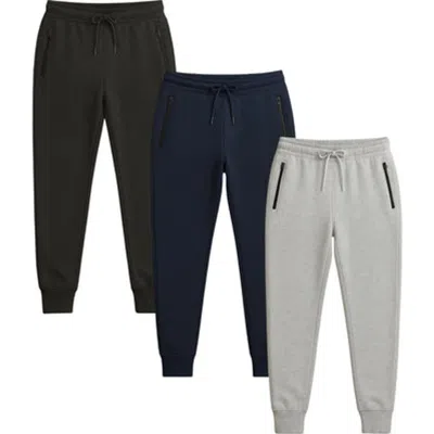 Benben Womens 3 Pack Ultra Soft Fleece Joggers