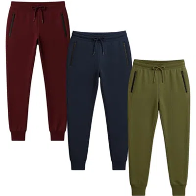 Benben Womens 3 Pack Ultra Soft Fleece Joggers