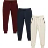 Benben Womens 3 Pack Ultra Soft Fleece Joggers In Multi