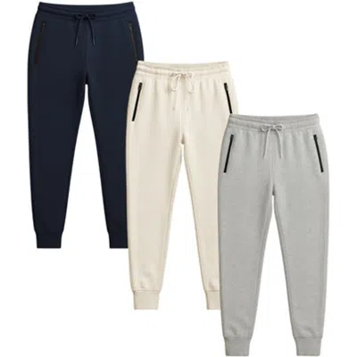 Benben Womens 3 Pack Ultra Soft Fleece Joggers
