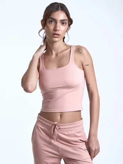 Bench Caley Crop Tank Top In Blue