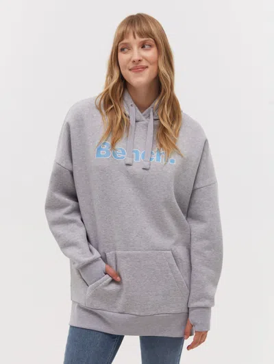 Bench Dayla Oversize Hoodie In Grey