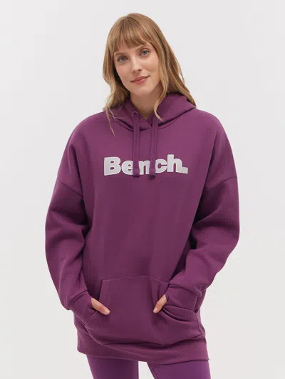 Bench Dayla Oversize Hoodie In Purple