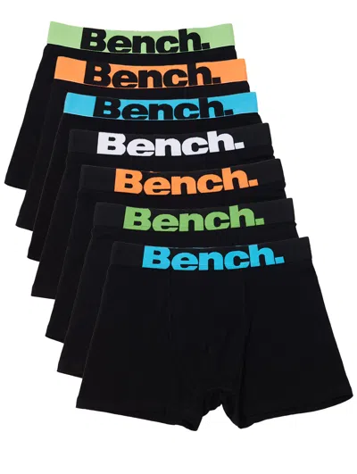 Bench Diego Boxer Brief (7 Pack) In Black