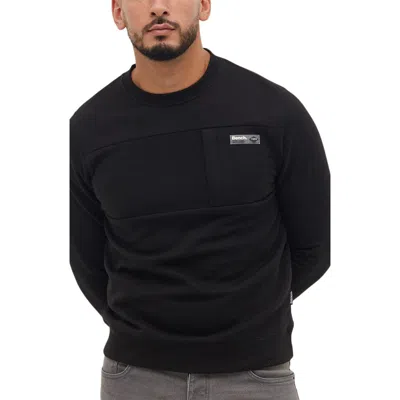 Bench . Draper Pocket Sweatshirt In Black
