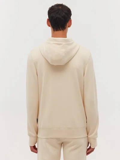 Bench Dunan Gradient Logo Hoodie In White
