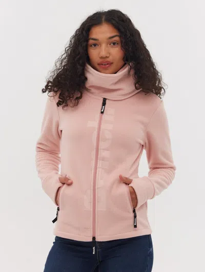 Bench Finish Zip-up Funnel Neck In Multi