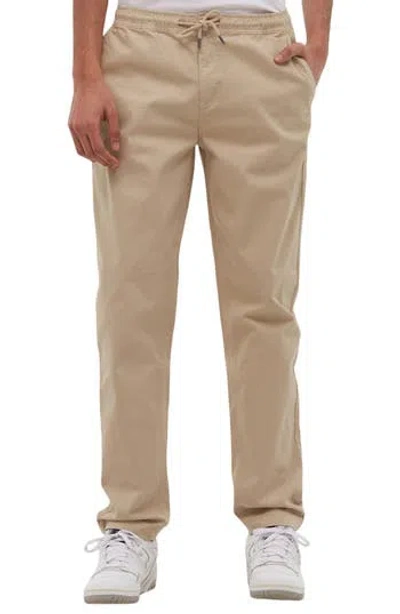 Bench . Gargrave Stretch Cotton Chino Pants In Stone