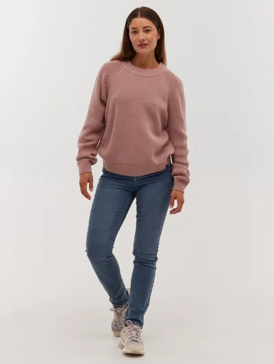 Bench Georgiana Raglan Crew Neck Sweater In Multi