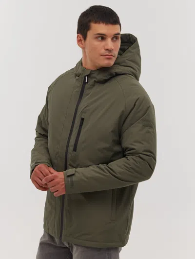 Bench Glynne Hooded Jacket In Green