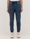 Bench . Jette Denim Joggers In Blue
