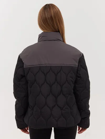 Bench Jorgia Quilted Jacket In Black