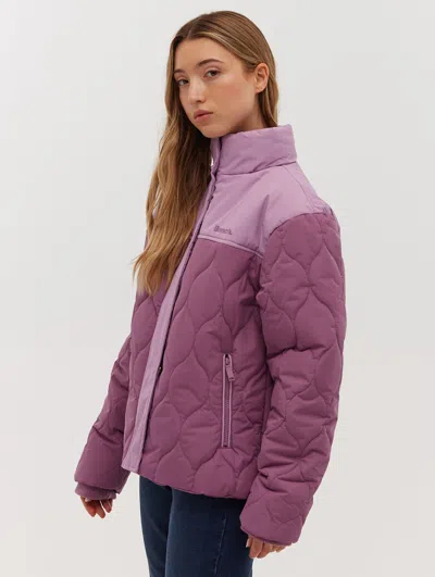 Bench Jorgia Quilted Jacket In Red