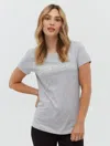 Bench Leora Outline Logo T-shirt In Multi