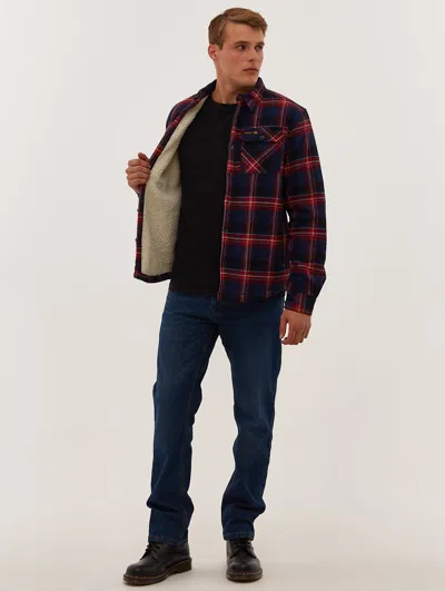 Bench Marconi Flannel Check Shirt In Multi