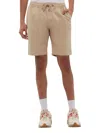 Bench Men's Hotspur Regular Fit Flat Front Chino Shorts In Stone