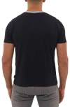 Bench . Monoco Ringer Cotton Graphic T-shirt In Black