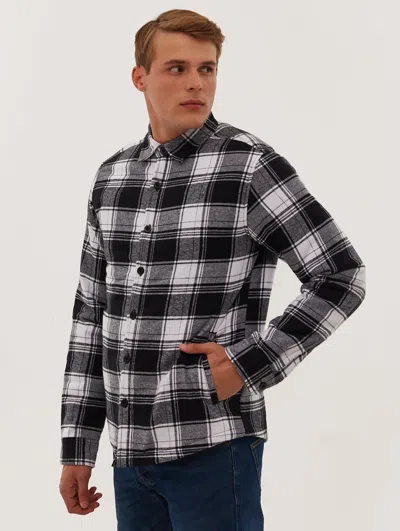 Bench Montell Flannel Check Shirt In Multi