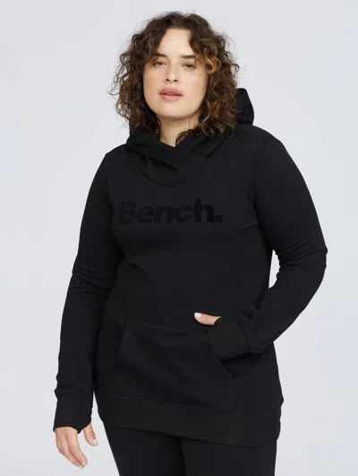 Bench Necessary Logo Hoodie In Black