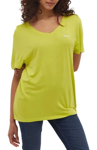 Bench . Paignton V-neck T-shirt In Cyber Lime