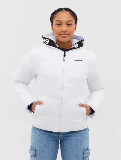 Bench Philippa Bomber Jacket In Pink