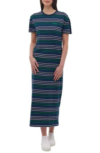 Bench . Phoena Stripe T-shirt Dress In Navy