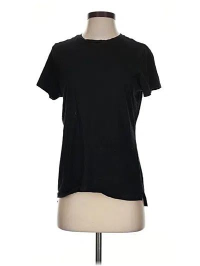 Pre-owned Bench Short Sleeve T-shirt In Black