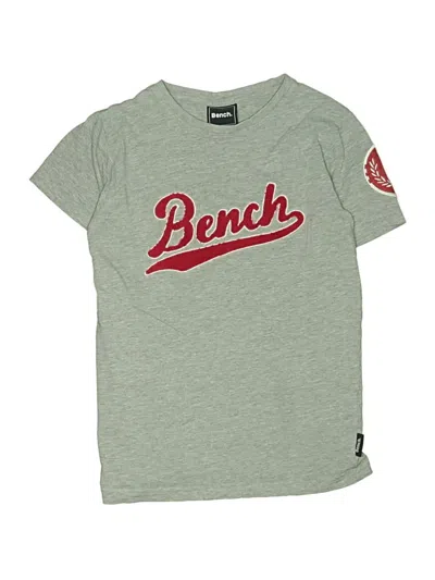 Pre-owned Bench Kids' Short Sleeve T-shirt In Gray