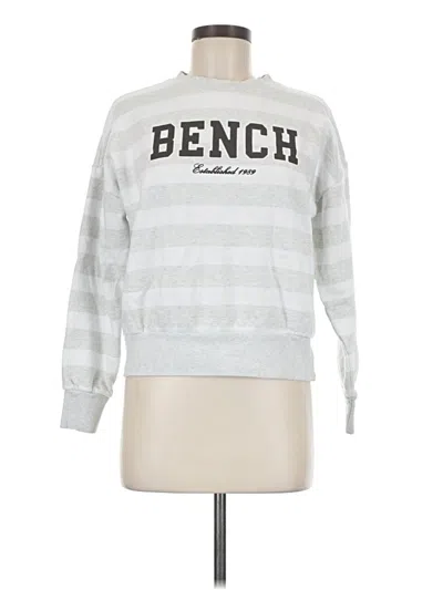 Pre-owned Bench Sweatshirt In Silver