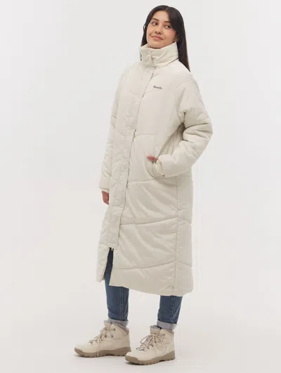 Bench Tianae Quilted Midi Parka In White