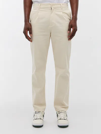 Bench Tonman Relaxed Pleated Trousers In Beige