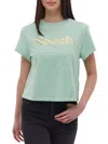 Bench Oona Chest Logo T-shirt In Light Mint