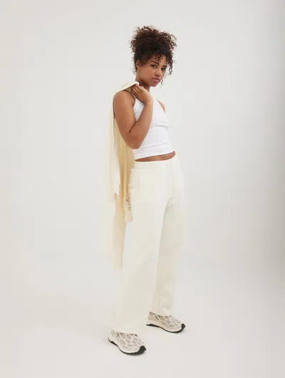 Bench Womens Jordan Eco-fleece Joggers In Beige
