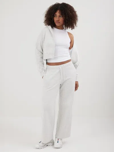 Bench Womens Jordan Eco-fleece Joggers In White