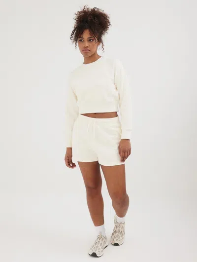 Bench Womens Smithy Eco-fleece Shorts In Beige