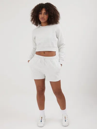 Bench Womens Smithy Eco-fleece Shorts In White