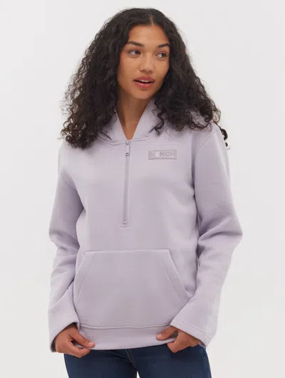 Bench Yael Half-zip Hoodie In Blue